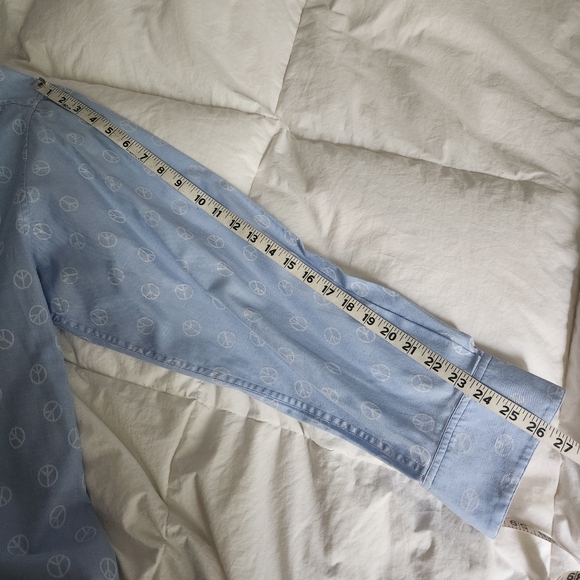 robert graham Shirt Size 2XL Peace Sign Embroidered. EUC - Picture 9 of 10